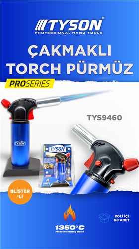 TYSON ÇAKMAKLI TORCH PÜRMÜZ SETİ